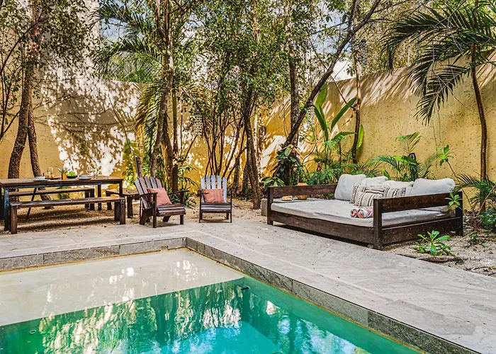 Serene 4br W Pool Hot Tub 1xfree Breakfast Tulum