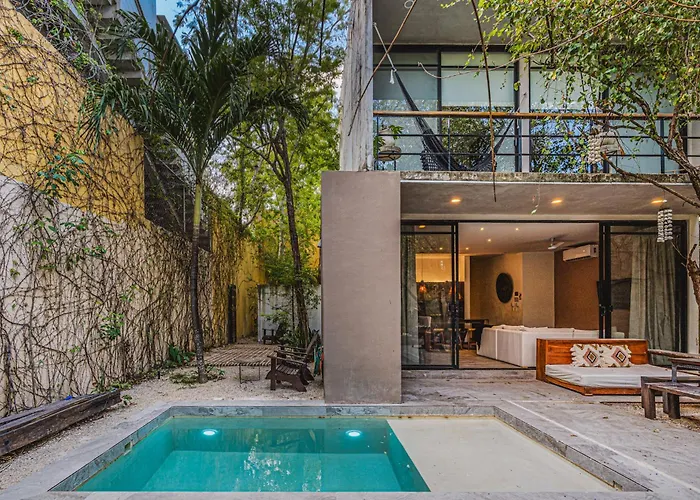 Apartment Serene 4br W Pool Hot Tub 1xfree Breakfast Tulum