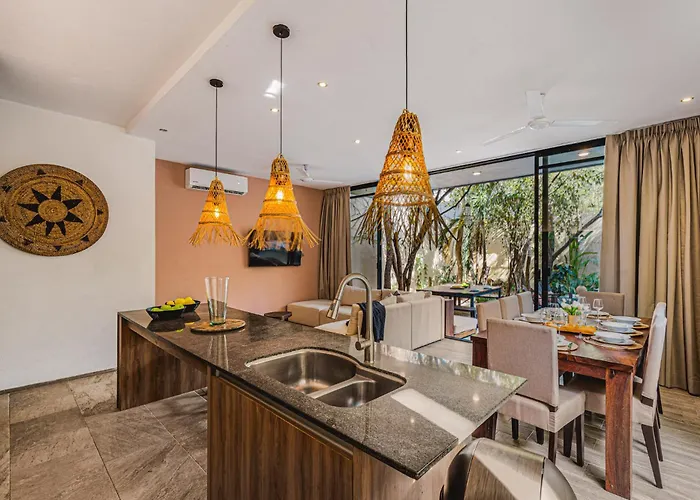 Serene 4br W Pool Hot Tub 1xfree Breakfast * Tulum